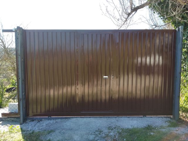 Puerta o cancela fabricada por Cerrajería La Juzcareña