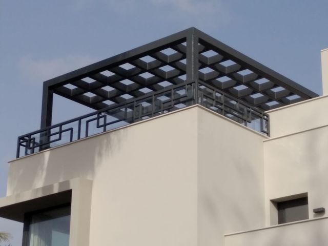 Estructura metálica de Cerrajería La Juzcareña