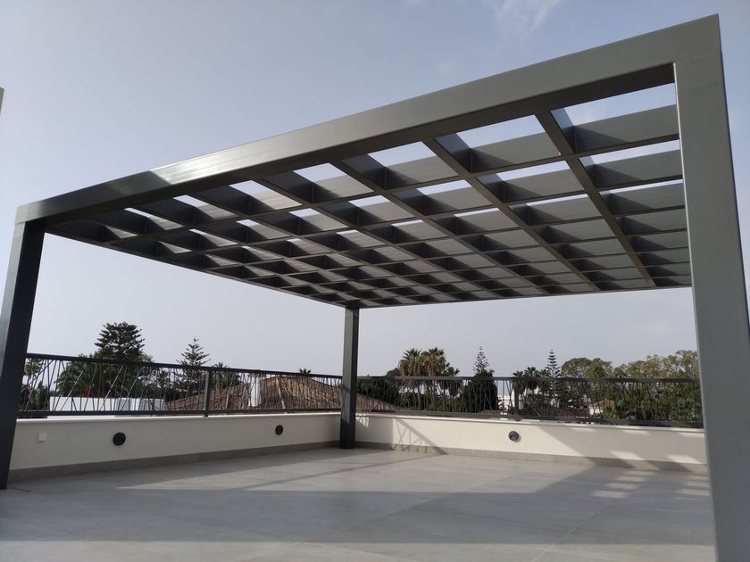 Estructura metálica de Cerrajería La Juzcareña